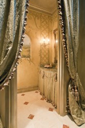 French Country Powder Bath